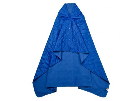 Плед PONCHO, синий