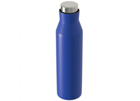 Термобутылка герметичная вакуумная Siluet, синяя