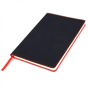 Блокнот A5 Blackjack в мягком переплёте, красный