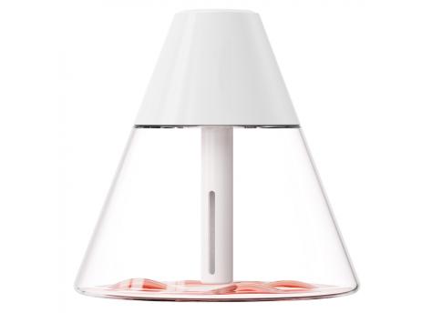 Светодиодный USB увлажнитель-аромадиффузор Cone, белый