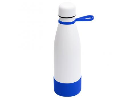 Термобутылка герметичная вакуумная Olivia To Go, белый/синий