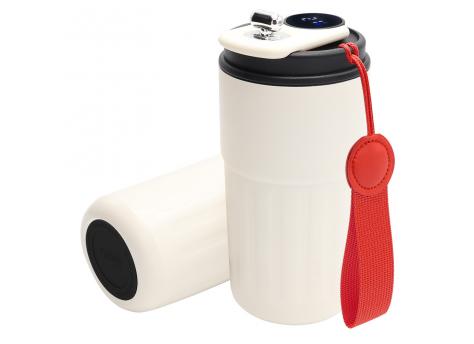 Термокружка Ashly To Go, белая/красная/чёрная