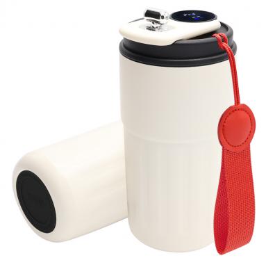 Термокружка Ashly To Go, белая/красная/чёрная