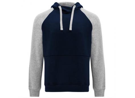 Двухцветное Толстовка BADET унисекс, СИНИЙ 2XL