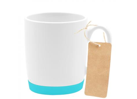 Кружка Make Me To Go, белая/морская волна_с_биркой