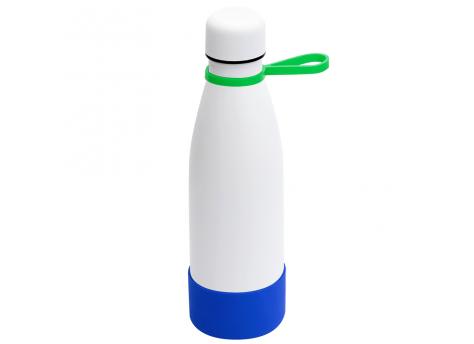 Термобутылка герметичная вакуумная Olivia To Go, белый/зелёный/синий