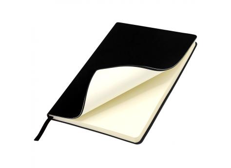 Ежедневник A5 недатированный Simflex в мягком переплёте, чёрный