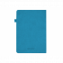 Ежедневник Smart Geneva Ostende А5, голубой, недатированный, в твердой обложке