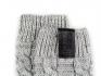 Носки “косы” светло-серый