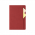 Ежедневник Flexy Combi Daphne А5, красный, недатированный, в гибкой обложке