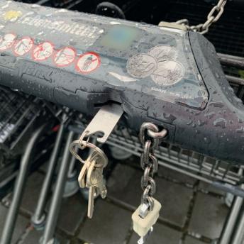 Брелок c жетоном STICKIT NTEU6-127699