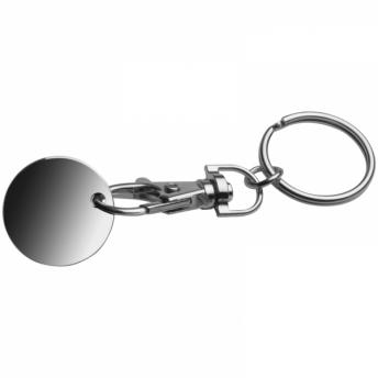 Металлический брелок с жетоном NTEU6-124742