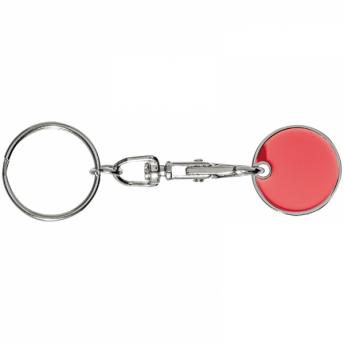 Металлический брелок с жетоном NTEU6-124644