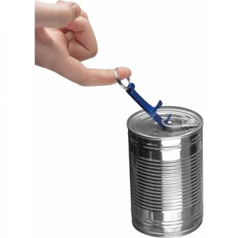 Металлический брелок с открывашкой для бутылок и консервных банок NTEU9-113678