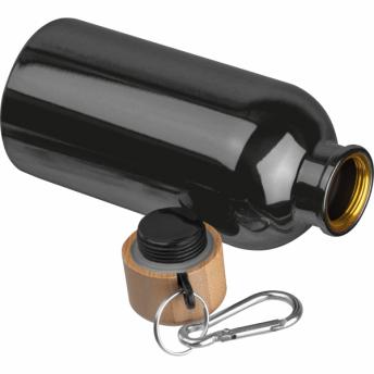 Бутылка для питья из нержавеющей стали с карабином, 400 мл NTEU9-619735