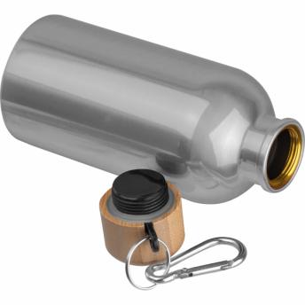 Бутылка для питья из нержавеющей стали с карабином, 400 мл NTEU9-619739