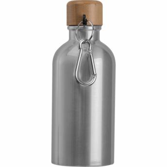 Бутылка для питья из нержавеющей стали с карабином, 400 мл NTEU9-619739