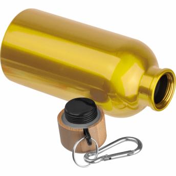 Бутылка для питья из нержавеющей стали с карабином, 400 мл NTEU9-619740