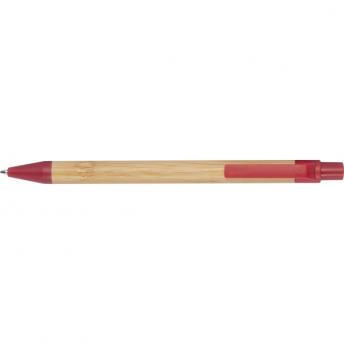 Шариковая ручка Halle из пшеничной соломы и бамбука NTEU6-245804