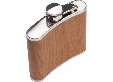 Фляжка из нержавеющей стали с деревянным покрытием NTEU6-144876