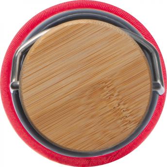 Стеклянная бутылка с неопреновым чехлом, 600 мл NTEU9-241593