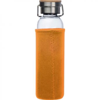 Стеклянная бутылка с неопреновым чехлом, 600 мл NTEU9-241596