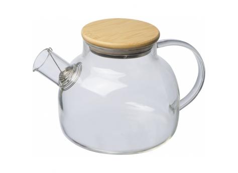 Стеклянный кувшин с бамбуковой крышкой, 1000 мл, Франкфурт NTEU6-245872