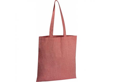 Сумка из переработанного хлопка с длинными ручками NTEU9-113582