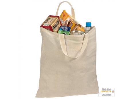 Хлопчатобумажная сумка с короткими ручками NTEU9-33385