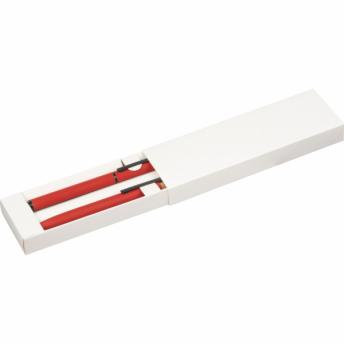 Набор канцелярский шариковая ручка и роллер ручка из переработанного алюминия NTEU9-619620