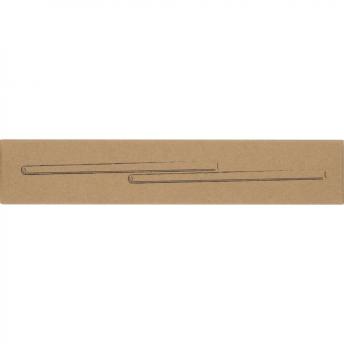 Набор из 2 стеклянных трубочек NTEU9-113556