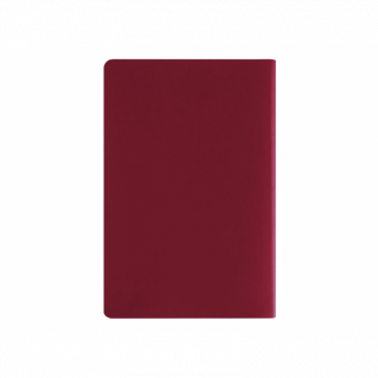 Ежедневник Flexy Milano А5, бордовый, недатированный, в гибкой обложке