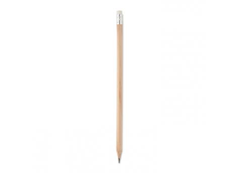 Натуральный карандаш с ластиком NTEU13-704839