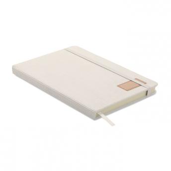 Блокнот формата A5 с твердой обложкой из RPET NTEU13-705306