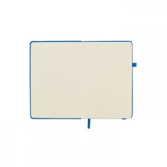 Блокнот формата A5 с линованными страницами из переработанной искусственной кожи NTEU13-705326