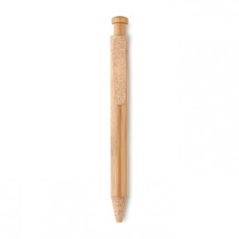 Ручка шариковая из бамбука NTEU13-704787