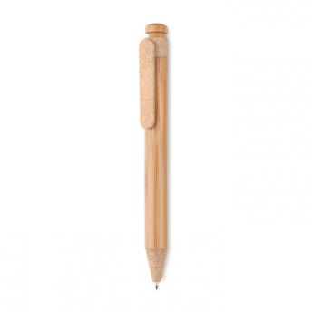Ручка шариковая из бамбука NTEU13-704787