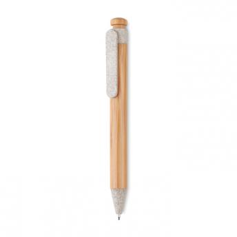 Ручка шариковая из бамбука NTEU13-704787