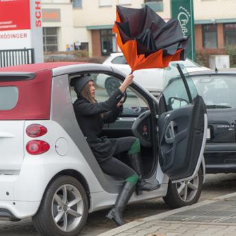 Реверсивный складной зонт NTEU9-33898