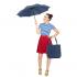 Мини-зонт ÖkoBrella Shopping NTEU22-580938