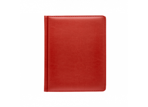 Еженедельник Classic Buffalo A4, красный, недатированный, в твердой обложке