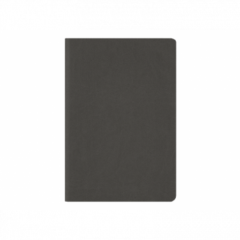 Ежедневник Flexy Sand А5, серый, недатированный, в гибкой обложке
