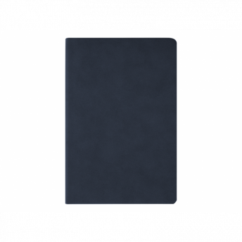 Ежедневник Flexy Nuba А5, темно-синий, недатированный, в гибкой обложке