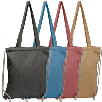 Сумка на шнурках из переработанного хлопка ADDISON NTEU6-167020