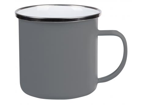 Эмалированная чашка для питья VINTAGE, серая NTEU7-481357