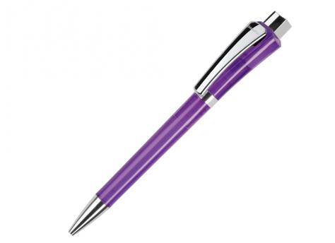 Ручка шариковая, пластик, фиолетовый, прозрачный Optimus артикул OPMT-1035