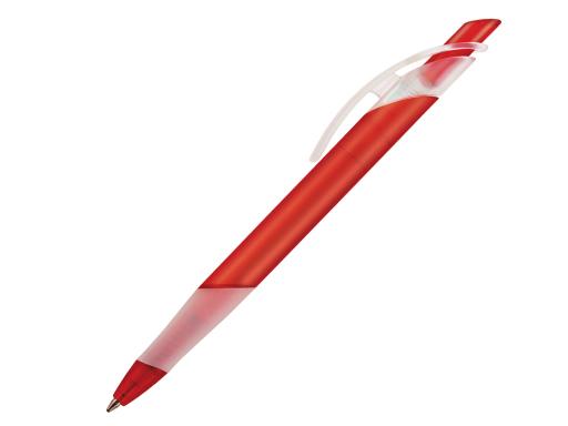Ручка шариковая, пластик, красный, прозрачный Lotus артикул LOT-1030/1099