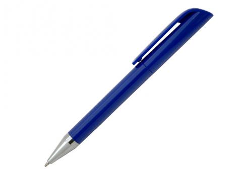 Ручка шариковая, пластик, синий/серебро артикул PS09-1/BU
