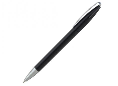 Ручка шариковая, пластик, металл, черный/серебро артикул 9122/BK