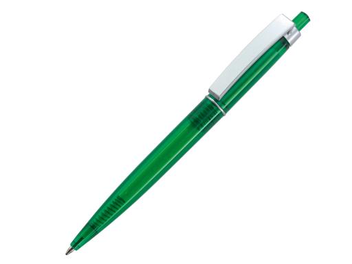 Ручка шариковая, пластик, зеленый/серебро Primo артикул PTS-1040